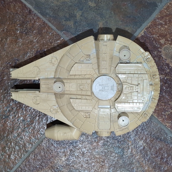 VTG Millenium Falcon Star Wars  Galoob 1995 Micro Machine Not Complete - Picture 8 of 11